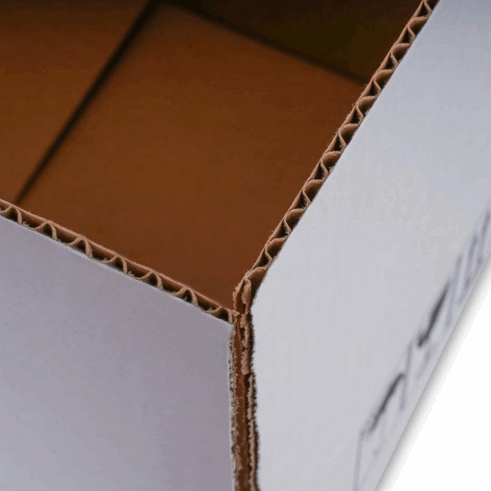 30x23x23 cm beyaz tek oluklu a 30x23x23 cm beyaz tek oluklu a