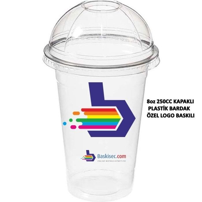 8oz plastik bardak