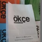 baskili beyaz kraft canta